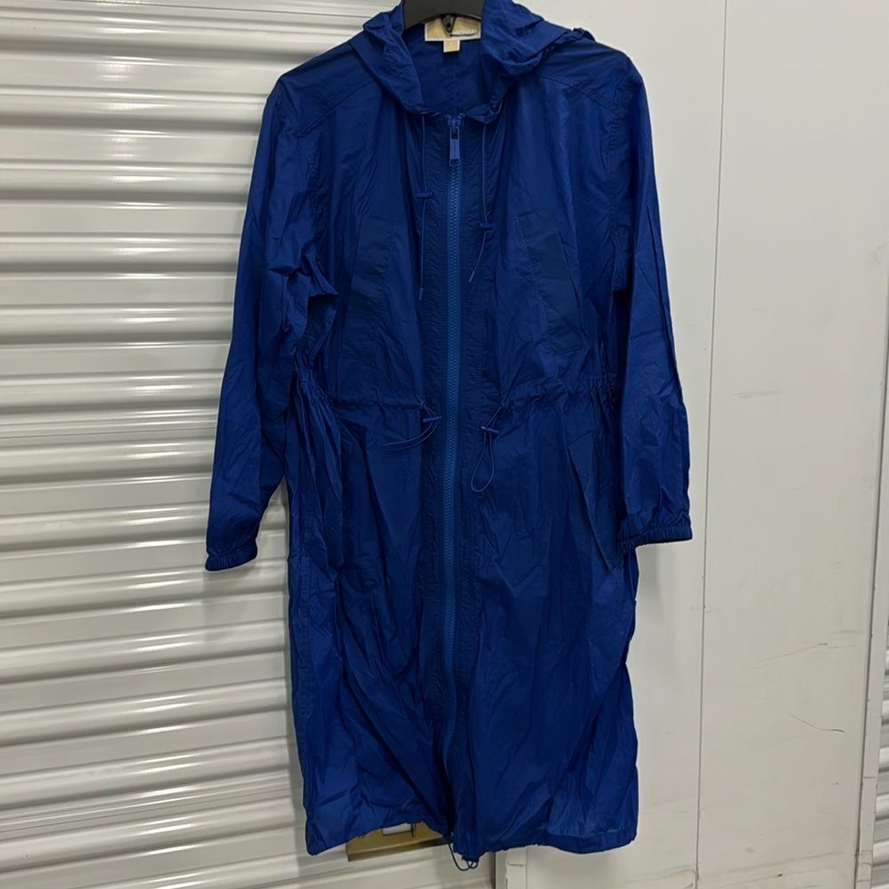 Michael Kors Paper Nylon Anorak in Blue. Size Small. NWT - Picture 5 of 7